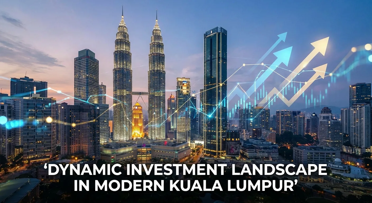 Modern Kuala Lumpur skyline representing the dynamic investment landscape.